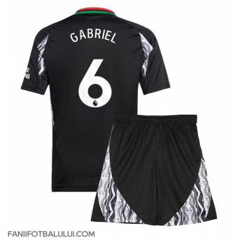 Arsenal Gabriel Magalhaes #6 Echipament de Fotbal Replică 2024-25 Copii Deplasare (+ Șorturi)